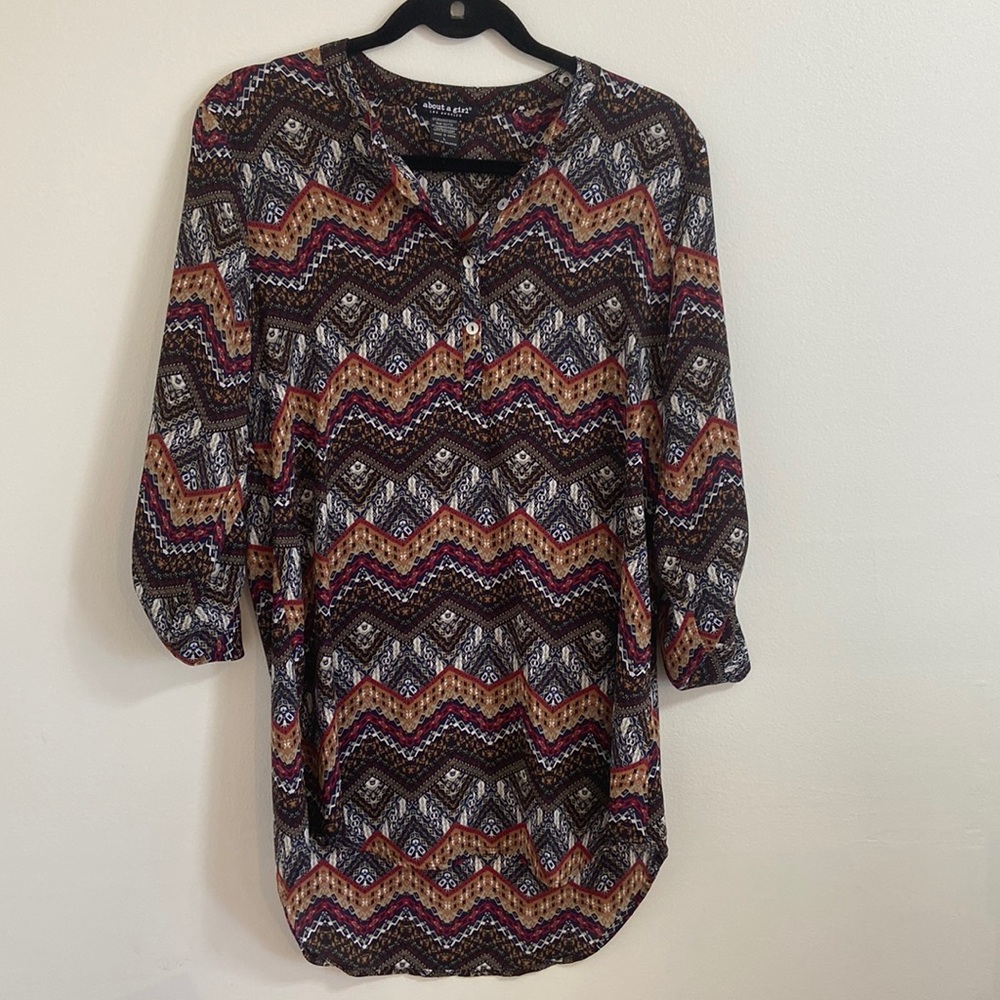 Women’s Long Tunic Blouse
